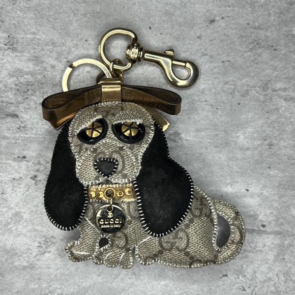 Gucci Accessories - Gucci GG Supreme Sam Guccioli Beagle Bag Charm Keychain